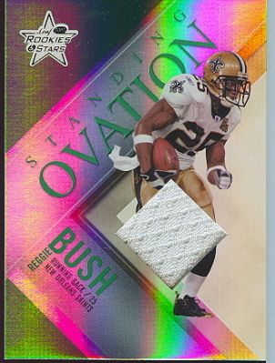 2007 Leaf Rookie/Stars Reggie Bush Jersey StandingO/250  