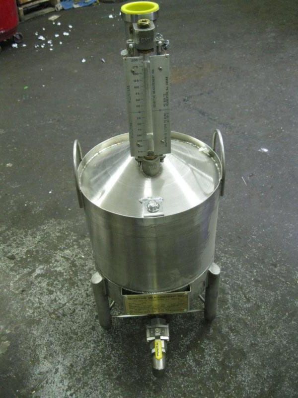 STAINLESS STEEL TEST CAN 20LITER, PROVER,CALIBRATION  