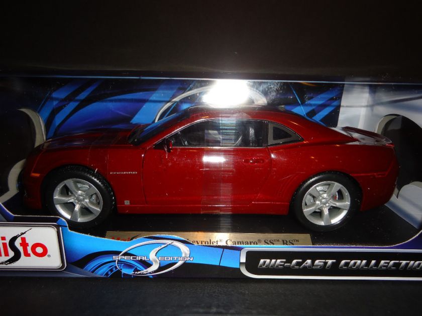 Maisto Chevrolet Camaro RS SS 2010 Burgundy 1/18  