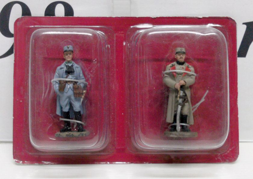 set of 2) Capitaine Aut.1915(L) & Off. Inf. Serbie 1915(R)   3D 