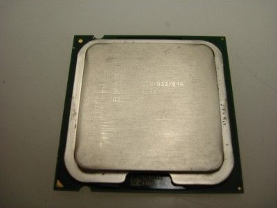 Intel Celeron 2.66/2.53/3.06/2.40GHz CPU Gold Scrap Art  