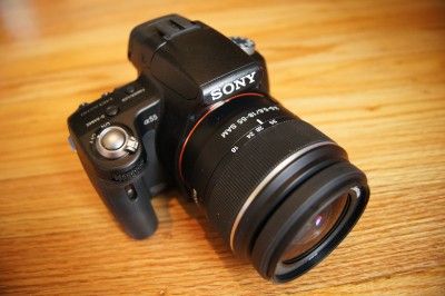 Sony SLT A55VL SLR Digital Camera A55 +18 55mm Lens 846431028332 