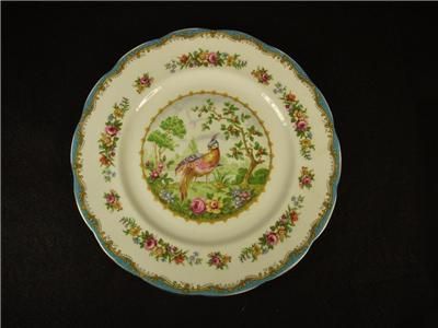 Royal Albert Chelsea Bird Blue Sandwich Plate  