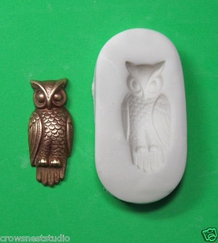 OWL ~ CNS polymer clay MOLD  