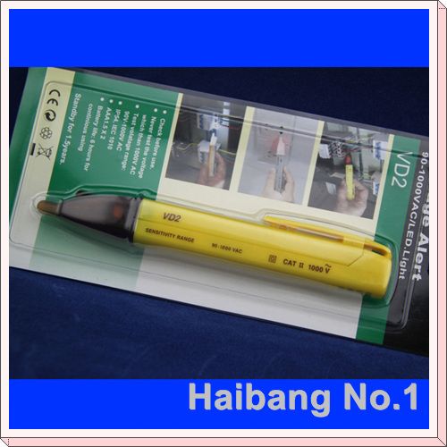 Non Contact Voltage Detector 90~1000V Tester Pen Stick New  