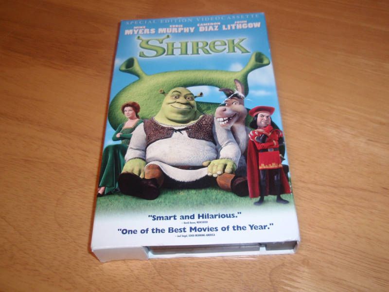 Shrek VHS  