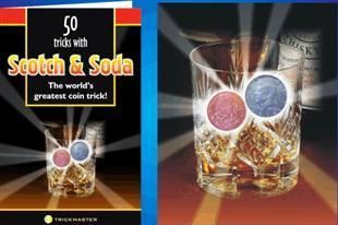 Coin Magic Trick SCOTCH AND SODA KIT  