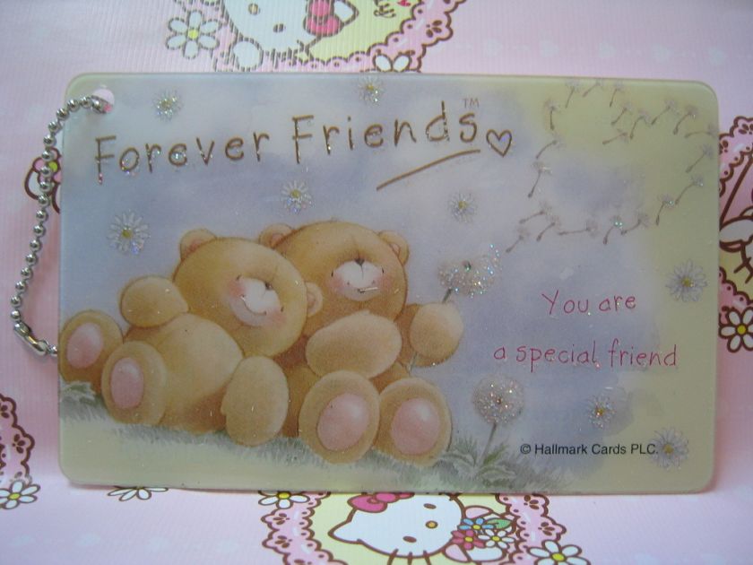 Hallmark Forever Friends Bear Gift Message Cards #07  