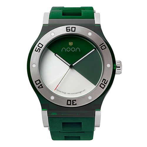 Noon Copenhagen 51 GreenWhite Mens WristWatches 51 004  