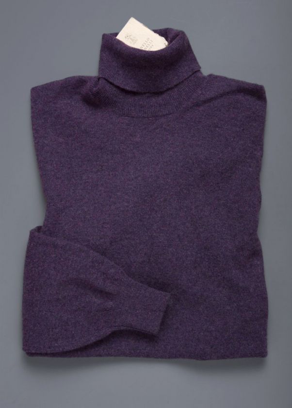 1140 BRUNELLO CUCINELLI SWEATER 100% CASHMERE M 50 NWT  