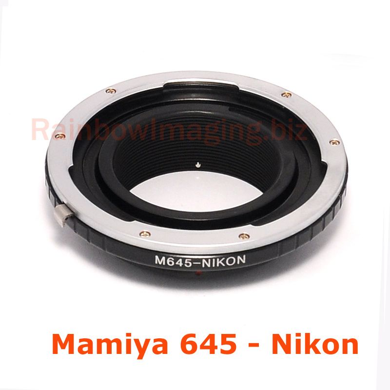 Pro Mamiya M645 lens to Nikon D3s D3 D200 D300s adapter  