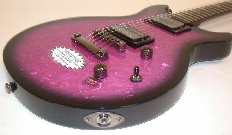 DAISY ROCK Stardust Elite, Midnight Purple Burst, Electric Guitar, 14 