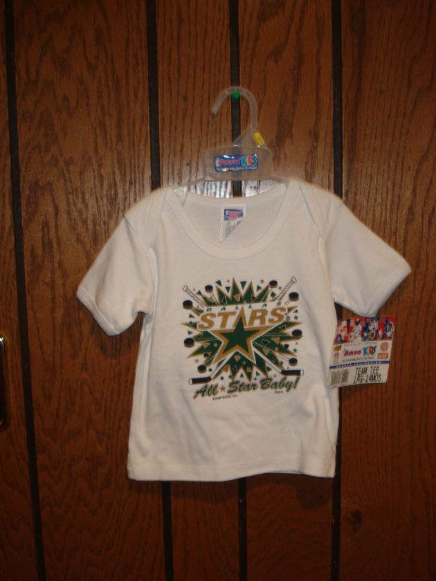 Dallas Stars Hockey tee t shirt 24M  