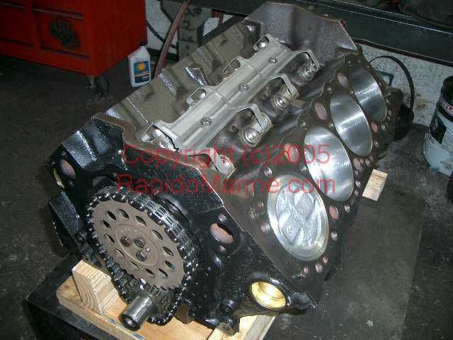 Vortec ENGINE 5.7 350 Marine Mercruiser GM MOTOR 98 up  