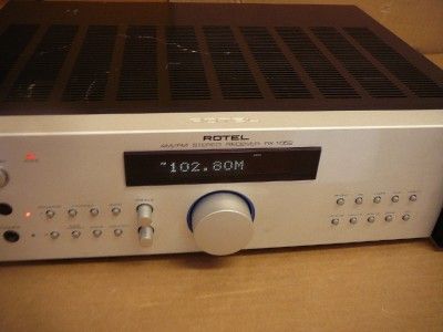 ROTEL 2 CH CHANNEL 100 WATT RECEIVER W/REMOTE MODEL RX 1052  