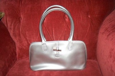 Longchamp roseau tote (silver) Purse  