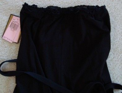 NWT Juicy Couture Black Shorts Romper in Petite/XSmall  