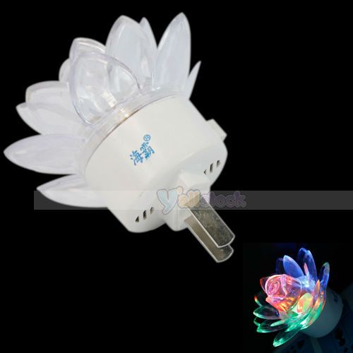 New Energy Saving Beautiful Peony Flower Pattern LED Nightlight Lamp 