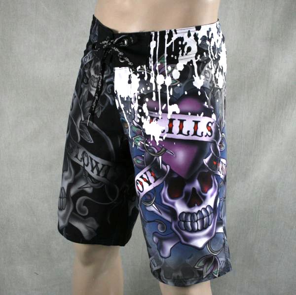 ED Hardy BOARD SHORTS swim trunks LOVE KILLS SLOWLY  