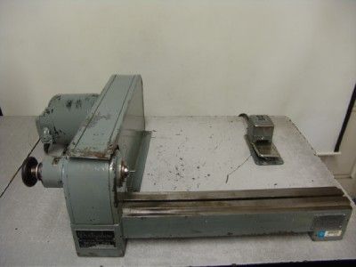 DERBYSHIRE MODEL 750 BENCH TOP JEWELERS LATHE  