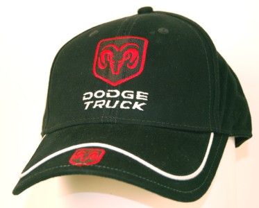 New Mopar Dodge Truck RAM Logo Cap Hat  Color Black  