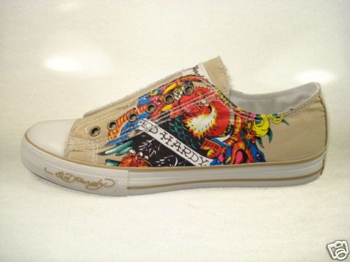 Ed Hardy Mens Low Rise Shoe (19SLR504M) Eagle Size 11  