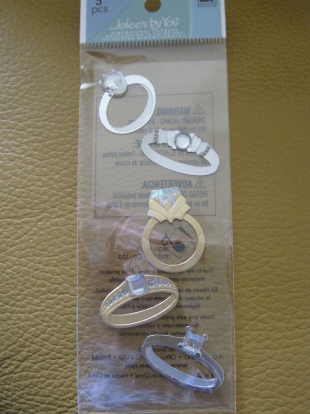 Jolees by You WEDDING RINGs Stickers NIP  