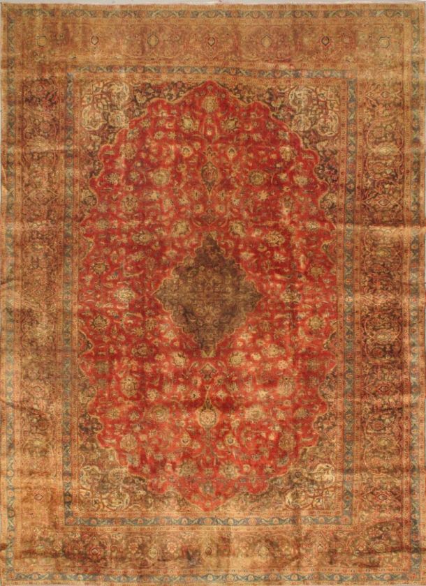 FOR CANADA ONLYGENUINE PERSIAN 10x13 KASHAN RUG  