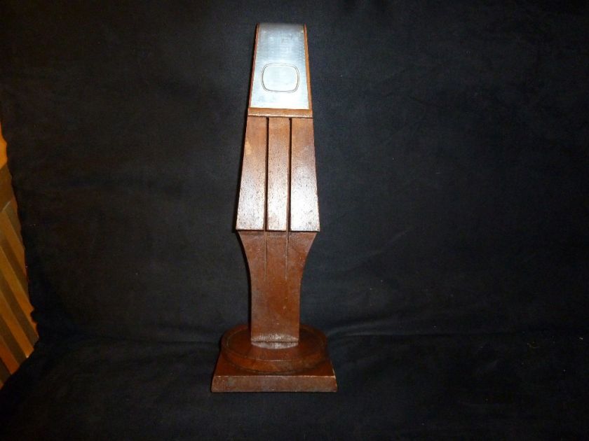 Vintage Flint Knives Standing Kitchen Knife Block  