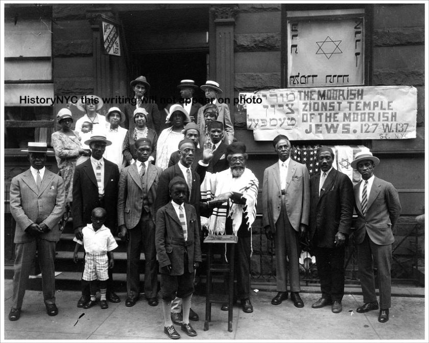 1929 BLACK JEWS HARLEM VAN DERZEE PHOTO  