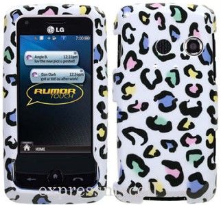 Case Cover Virgin Mobile LG RUMOR TOUCH VM510 COLOR LEO  