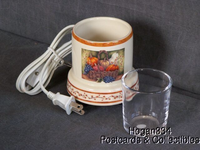 Crazy Mountain Votive Warmer Fall Basket Pumpkins NEW  