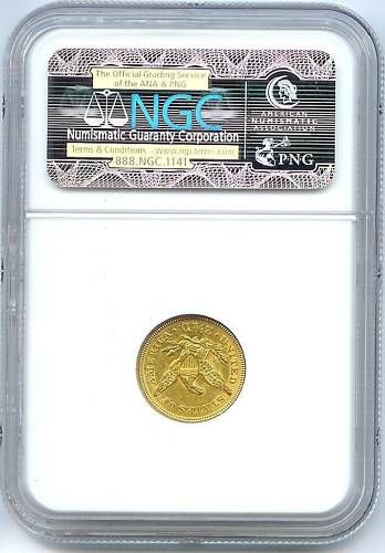 1851 Gold $2.50 Quarter Eagle NGC MS 61  