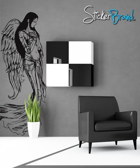 Vinyl Wall Decal Sticker Beautiful Angel Wings #774s  