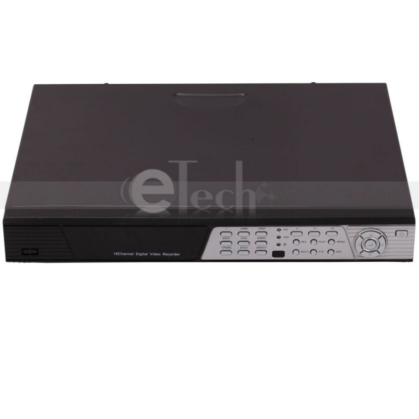 NETWORK Surveillance cctv Standalone 16 CH H.264 DVR System Remote 