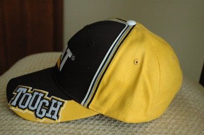 Caterpillar Hat Black and Yellow CAT Tough  