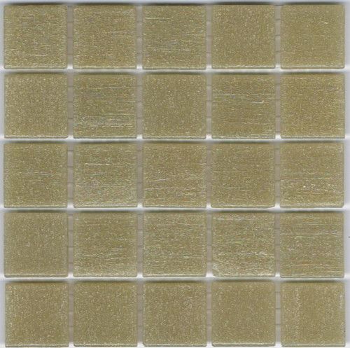 50 Bisazza VTC Glass Mosaic Tiles 20.15 Dark Cream  