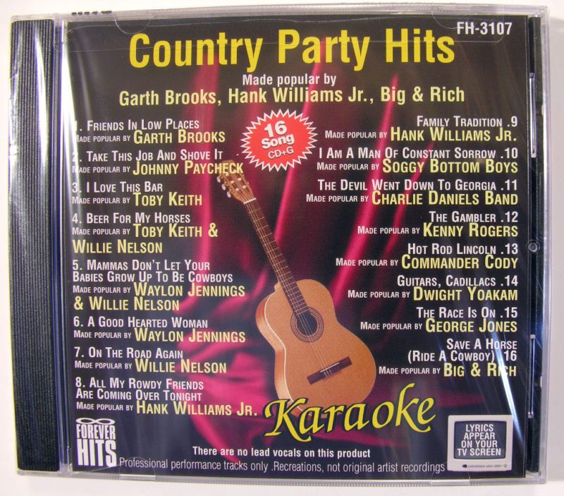   #107 Country Party   WILLY/WAYLON   BIG & RICH   GARTH BROOKS  