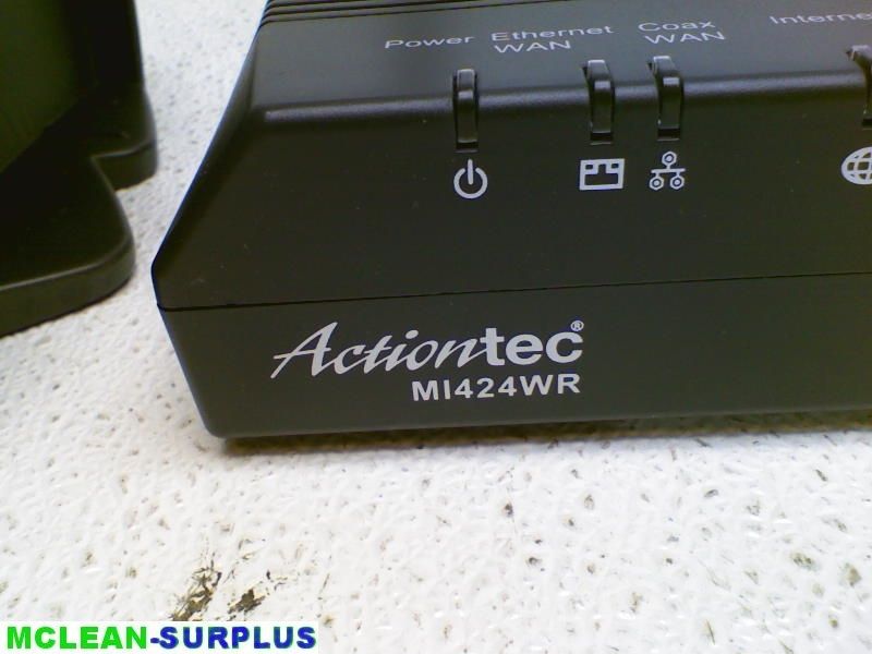Verizon FiOS MI424 WR Actiontec Modem Wireless Router Combo WORKING 