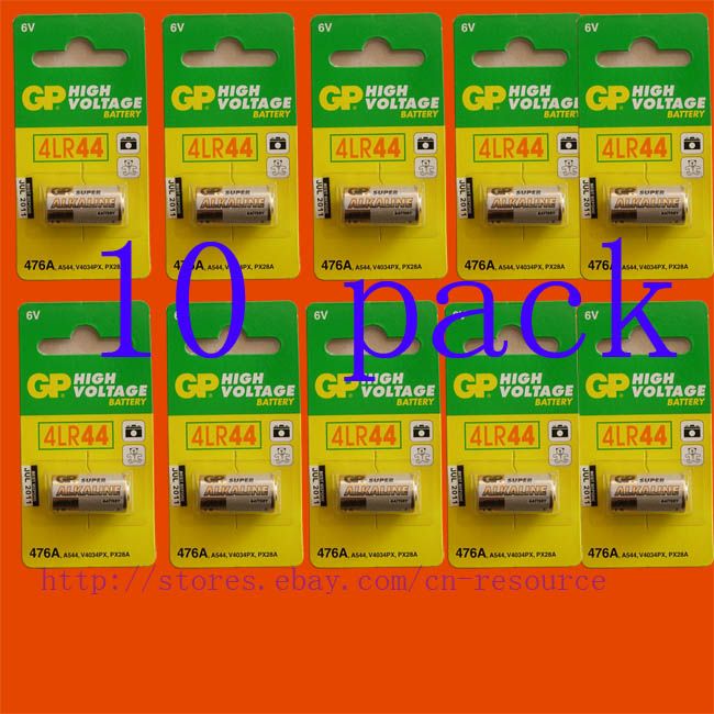 New 10 X GP 4LR44 476A PX28A A544 RFA 18 11 6v battery  