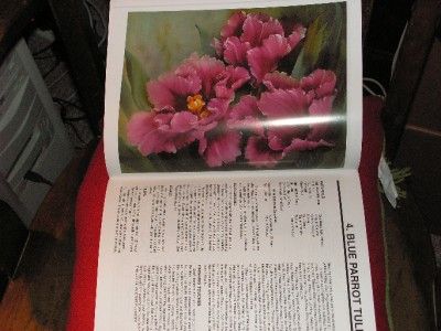Bob Ross w/ KowalskPainting Flowers BOOK See pictures  
