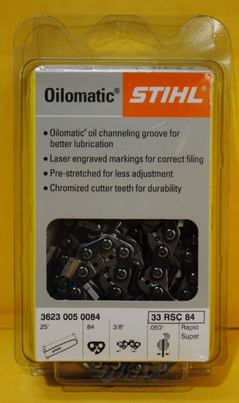 25 Stihl Chainsaw Saw Chain 36230050084 33RSC 84  