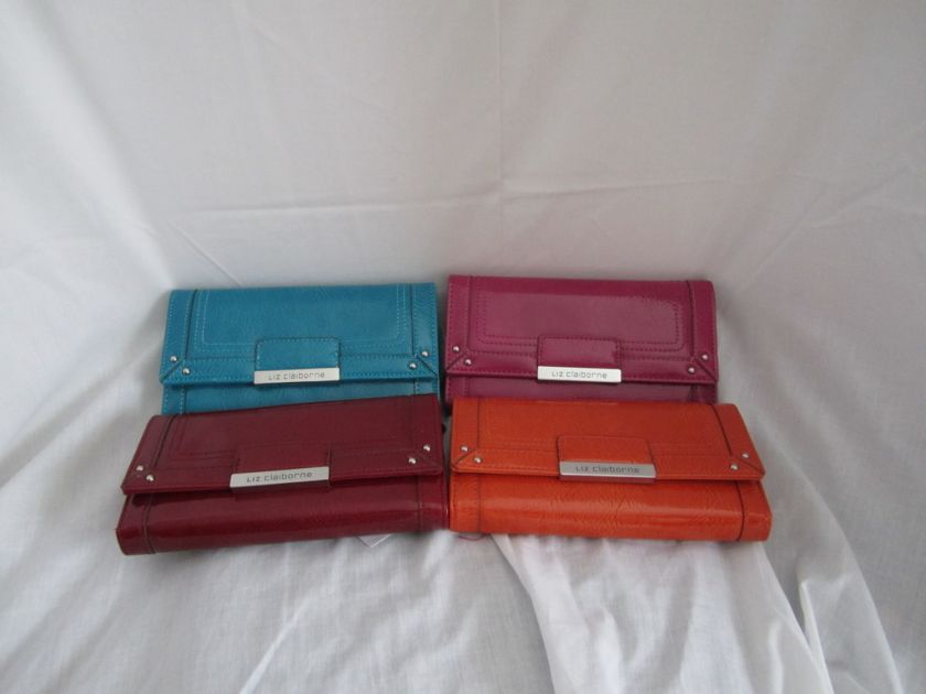 Liz Claiborne Womens Wallet Checkbook U Pick Color  