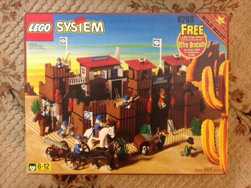 LEGO 6769 FORT LEGOREDO WESTERN NEW SEALED NIB 1996  