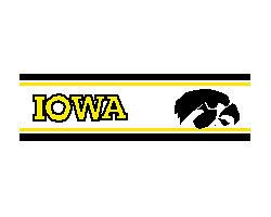 nEw NCAA IOWA University HAWKEYES College WALL BORDERS  