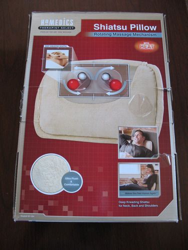 Homedics Full Body Head & Neck Shiatsu Massage Pillow  