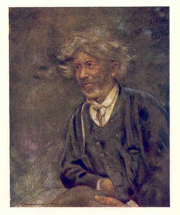 France Brittany. Guingamp. A BEGGAR. Sympathetic study. Vintage Print 