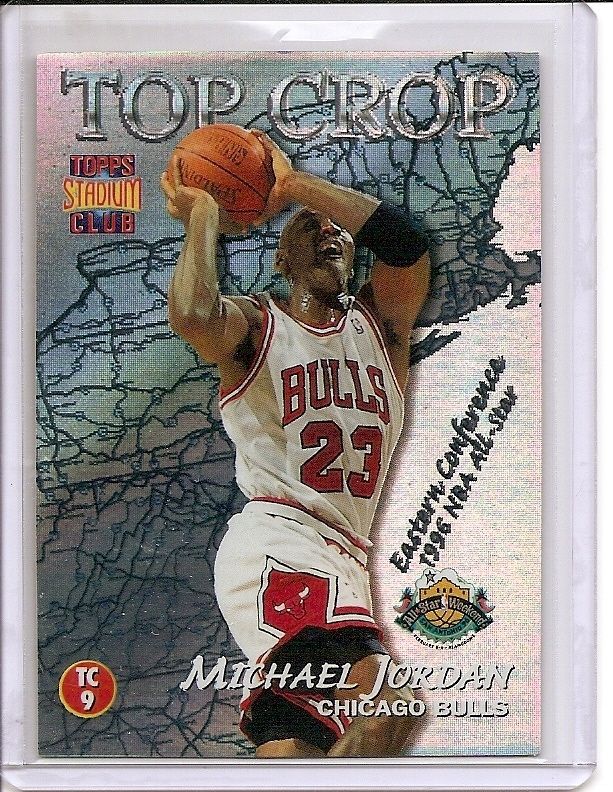 Michael Jordan 1996 7 Stadium Club Bulls Top Crop  