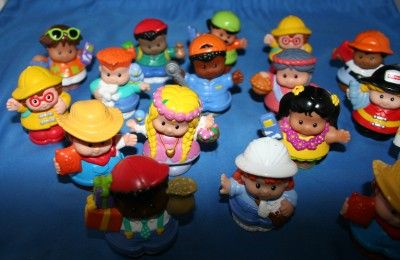 Fisher Price Little People Asst. Zoo Farm People 15 pcs  