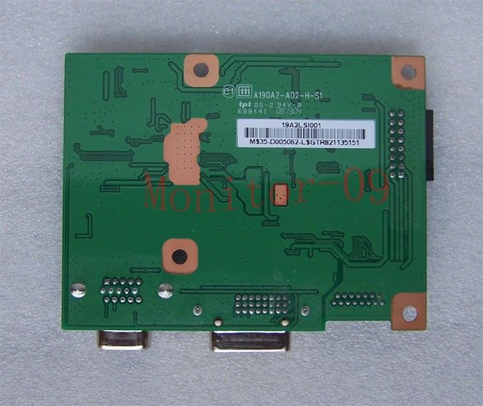 Main Board A190A2 A02 H S1 + DVI For Viewsonic VA1912WB  